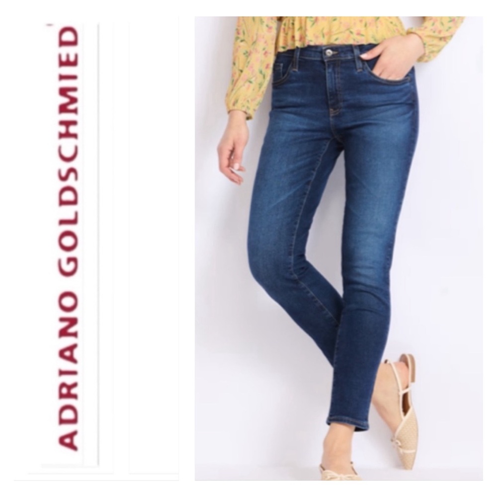 AG Adriano Goldschmied Prima Cigarette Leg Jeans Women's Size 28 x 30 Stretch